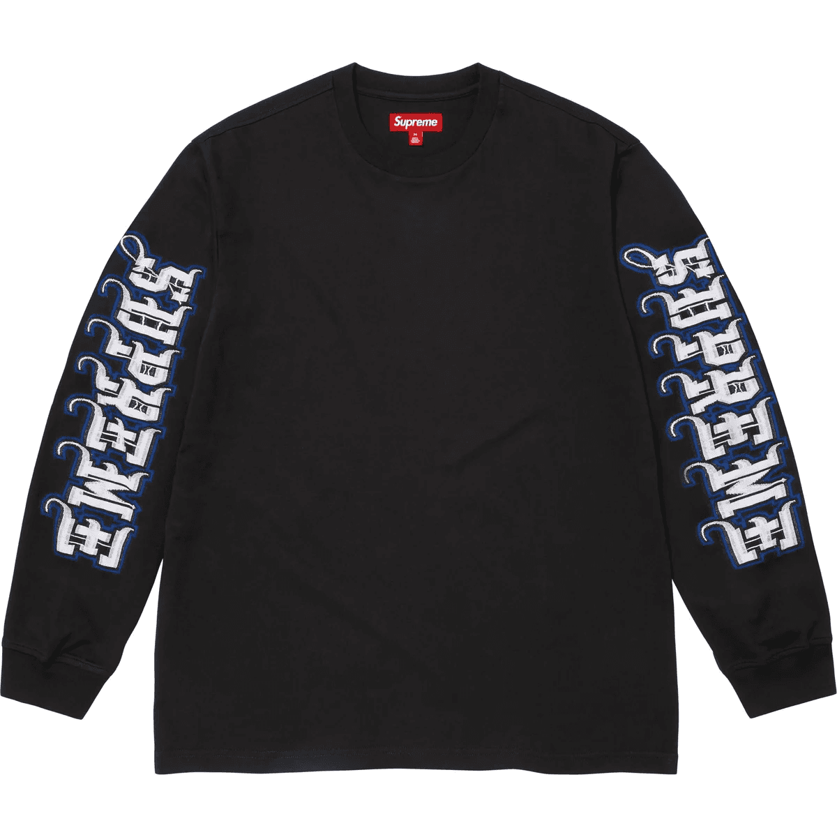 Футболка Supreme FW25 WEEK15 Интарсия Рукав L H Топ T Рубашка Унисекс - изображение 1