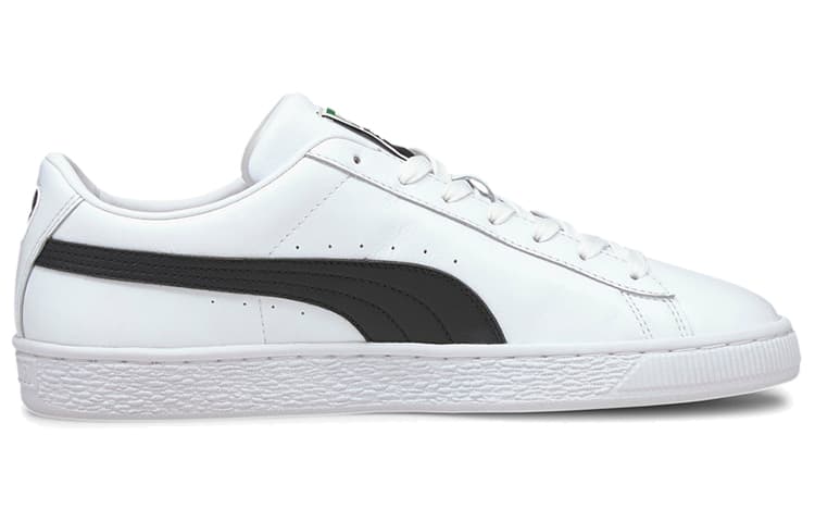 Кроссовки PUMA Basket Classic XXI White Black - изображение 2