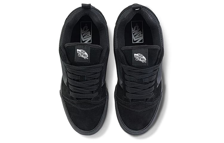 Кроссовки Vans Knu Skool Classics Black - изображение 4