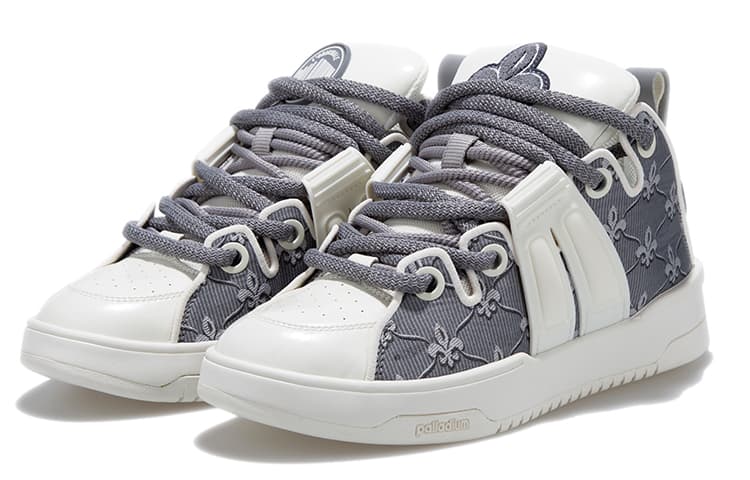 Кроссовки Palladium Low Top Sneakers Grey/White - изображение 3
