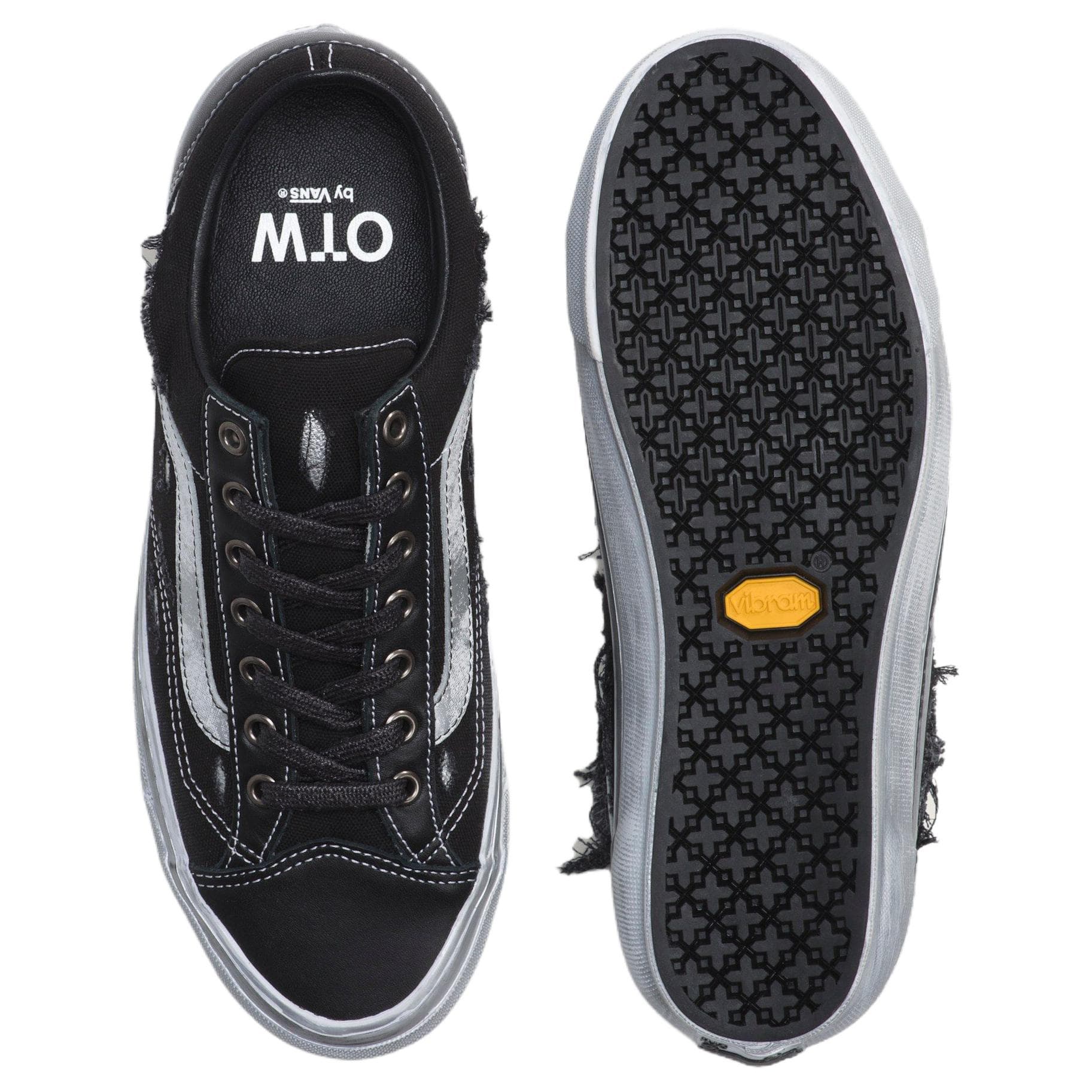 Кроссовки VANS OTW Old Skool 36 Low Топ Скейтборд Кроссовки Унисекс Черный Белый - изображение 4