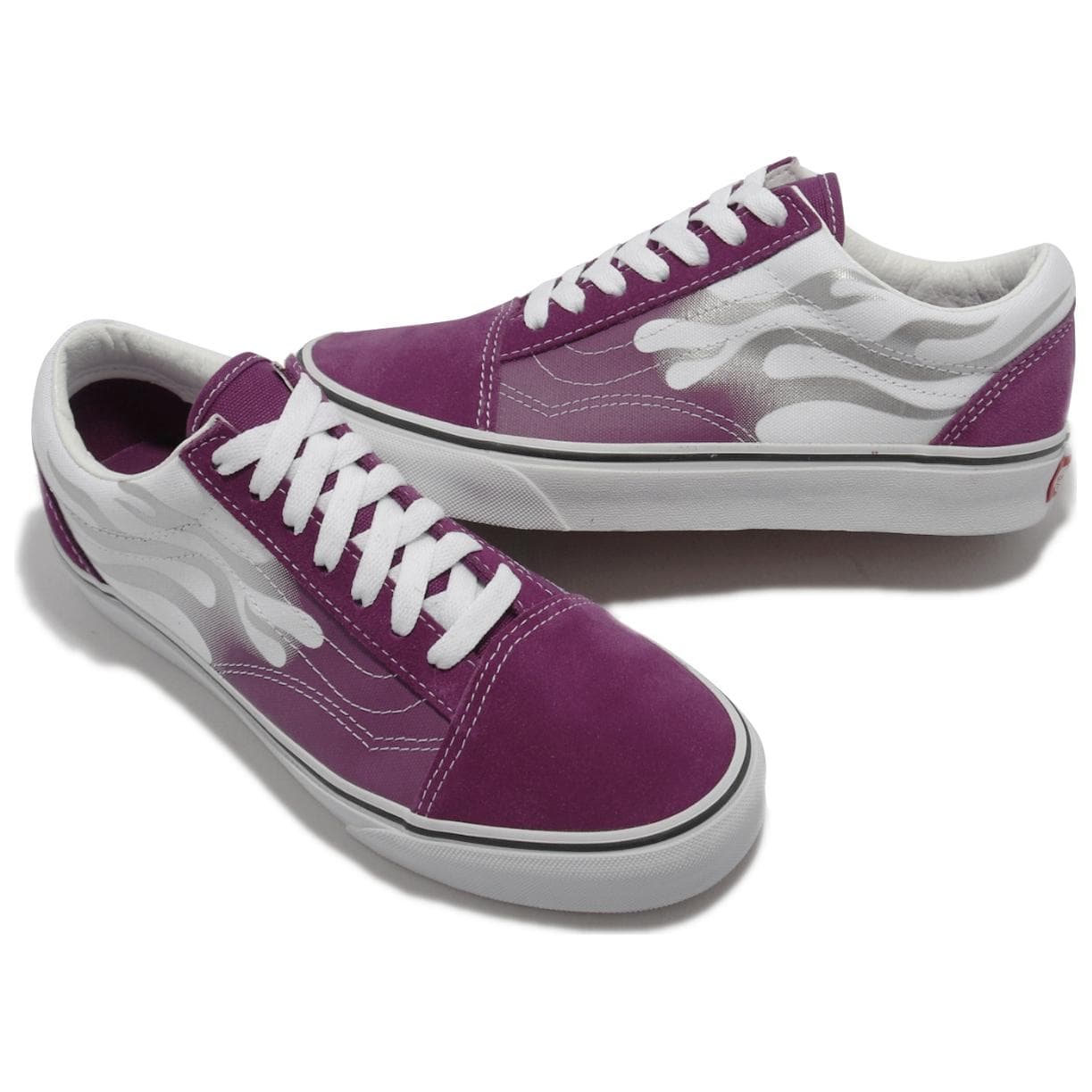 Кроссовки Vans Old Skool Low Топ Скейтборд Кроссовки Женские Фиолетовые - изображение 3