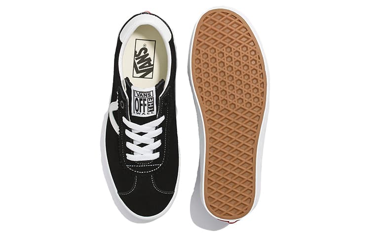 Кроссовки Vans Sports Удобные Легкие Низкие Кроссовки для Скейтбординга Унисекс Черно-Белые - изображение 5