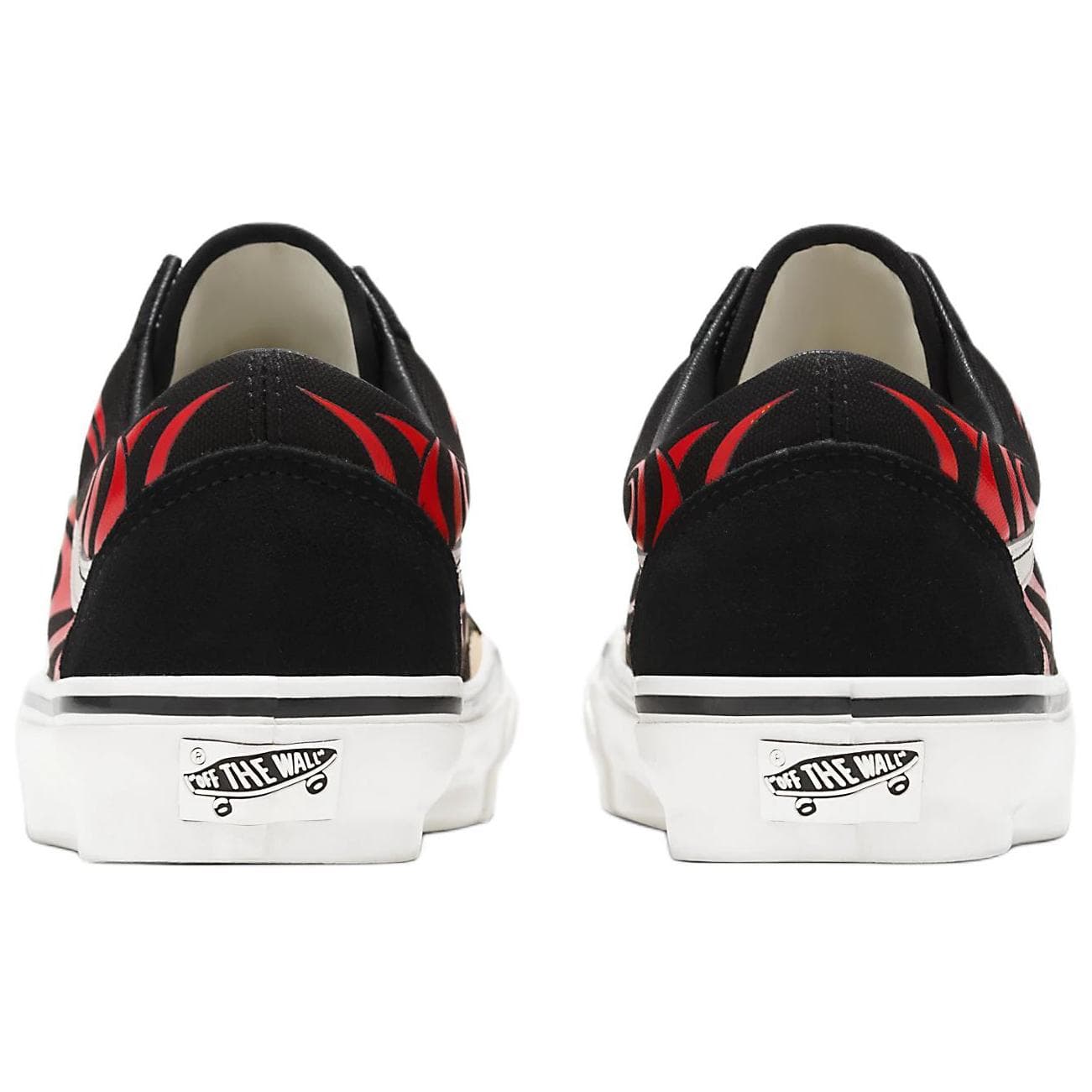 Кроссовки Vans Old Skool Low Топ Скейтборд Обувь Унисекс Черный Желтый Красный - изображение 3