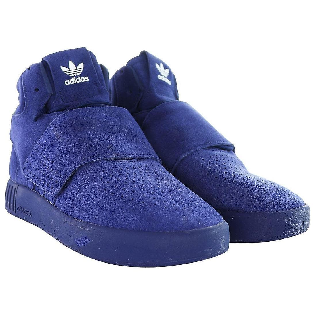 Кроссовки Adidas Originals Tubular Invader Strap противоскользящие устойчивые к истиранию высокие кроссовки для скейтбординга - изображение 3