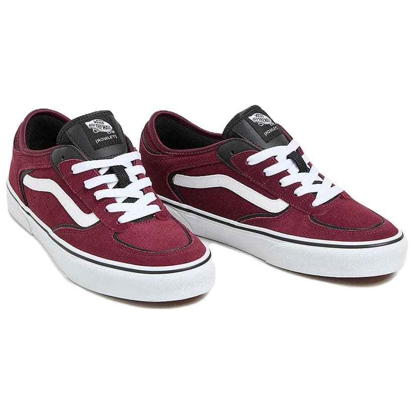 Кроссовки Vans Rowley Low Топ Скейтборд Кроссовки Женские Красные - изображение 3