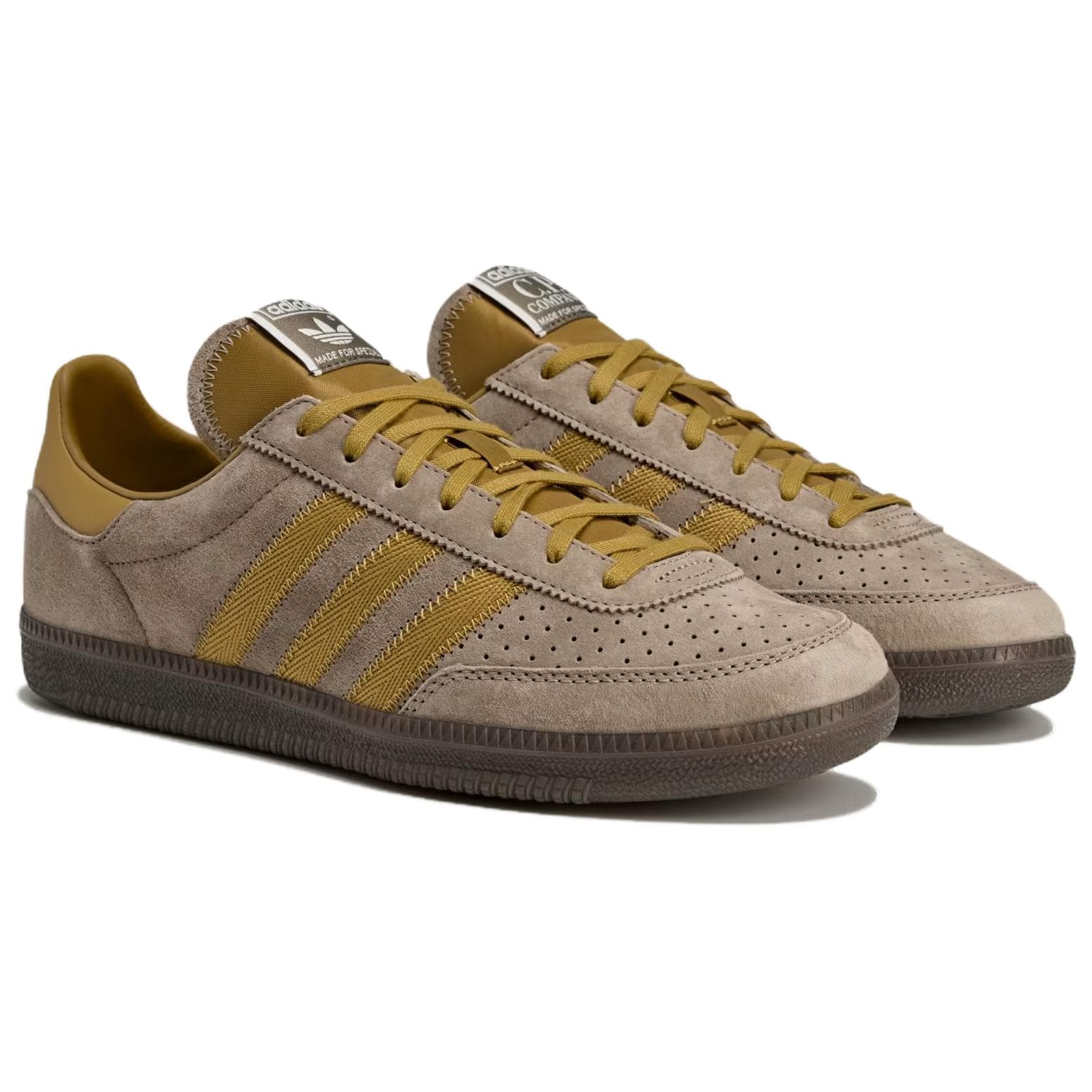 Кроссовки Adidas Originals x C.P.Company WIMBERLY SPZL Противоскользящая Устойчивая к истиранию Низкий Топ Скейтборд Обувь Мужская - изображение 4