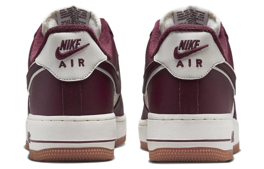 Кроссовки Nike Air Force 1 Low College Pack White Red — фото 5