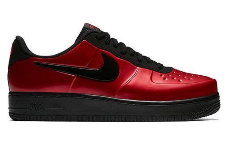 Кроссовки Nike Air Force 1 Foamposite Pro Cup Red Black — фото 2