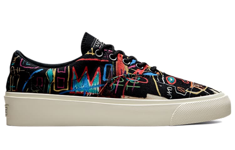 Кроссовки Jean-Michel Basquiat x Converse Skidgrip Low Black - изображение 2
