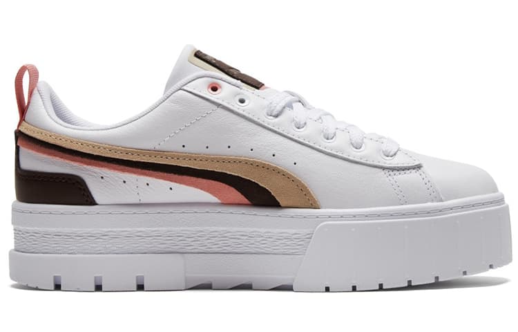 Кроссовки PUMA Mayze Triplex White Beige Pink - изображение 2