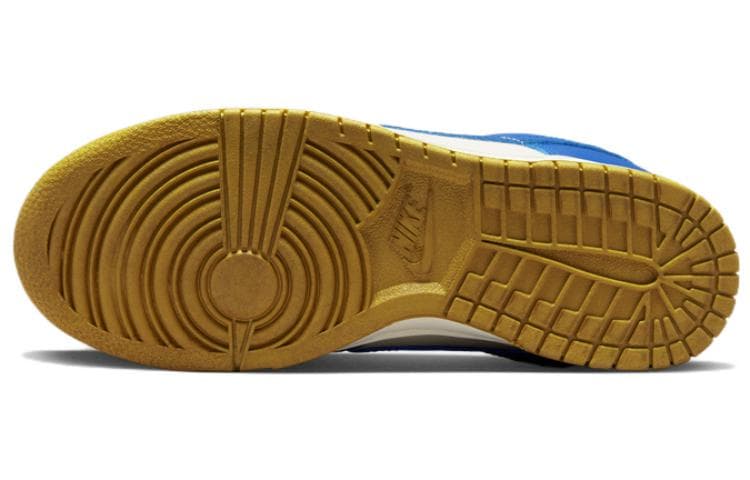 Кроссовки Nike Dunk Low Blue White Gold — фото 5