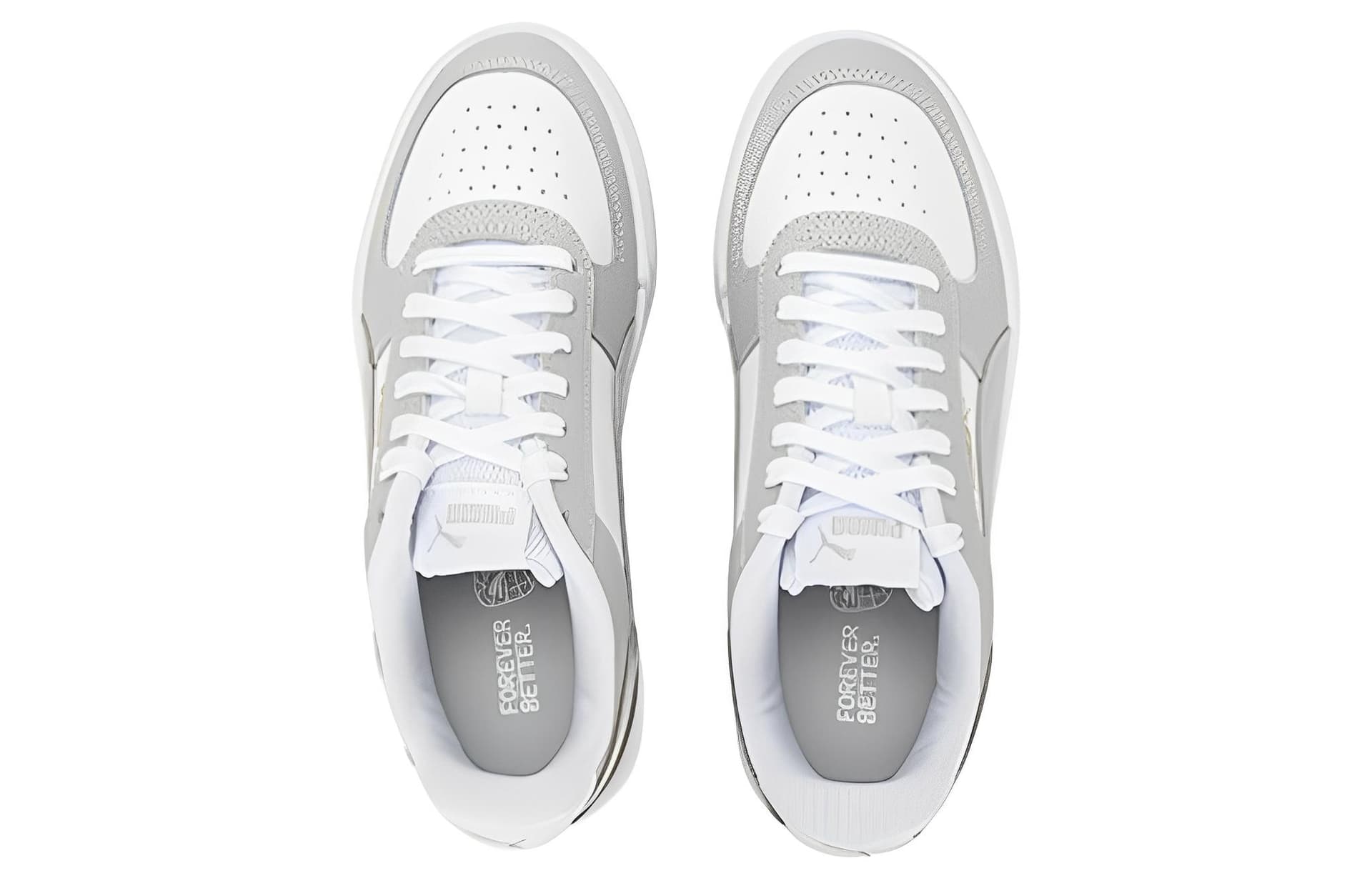 Кроссовки PUMA Caven White Grey - изображение 5