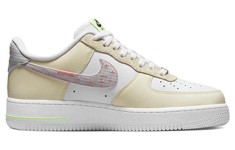 Кроссовки Nike Air Force 1 Low White Brown — фото 2