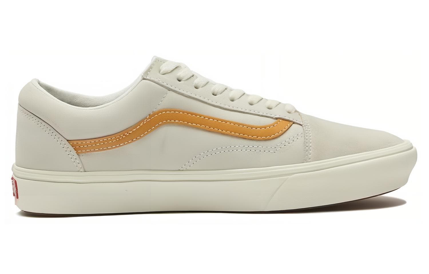 Кроссовки Vans Comfycush Old Skool Grey Orange - изображение 2