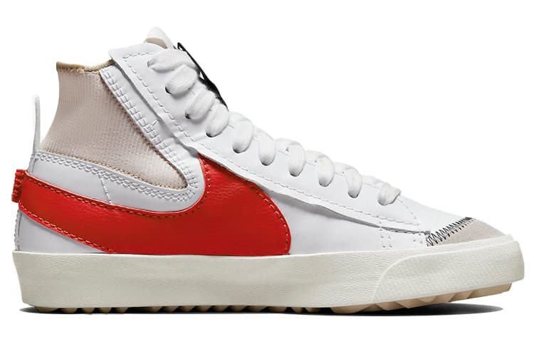 Кроссовки Nike Blazer '77 Jumbo White Red - изображение 2