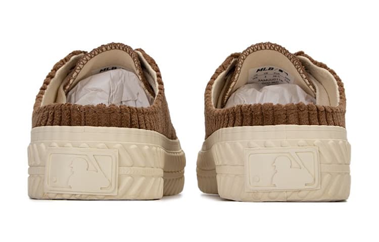 Кроссовки MLB Brown Low-Top Sneakers - изображение 5