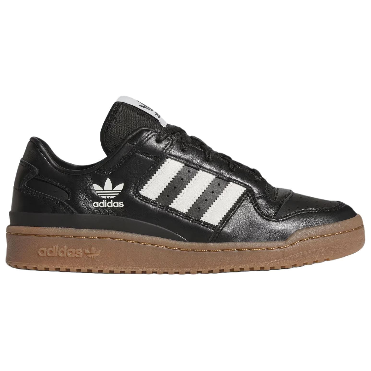 Кроссовки Adidas Originals FORUM Low Топ Скейтборд Кроссовки Унисекс Черный Белый - изображение 2
