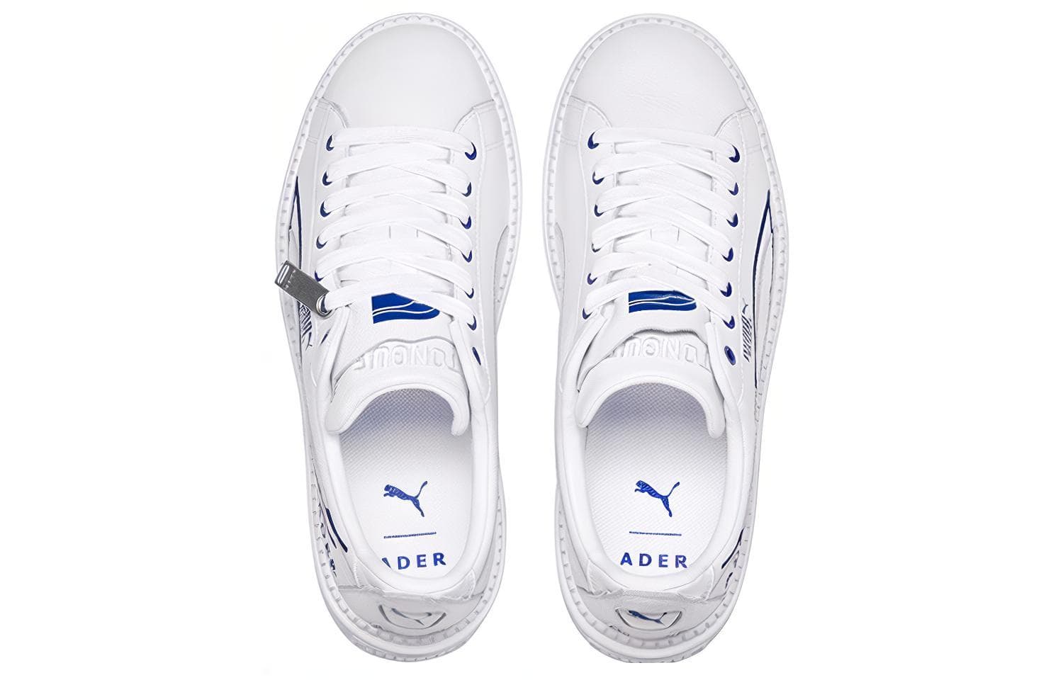 Кроссовки ADER ERROR x PUMA Platform Trace White - изображение 3