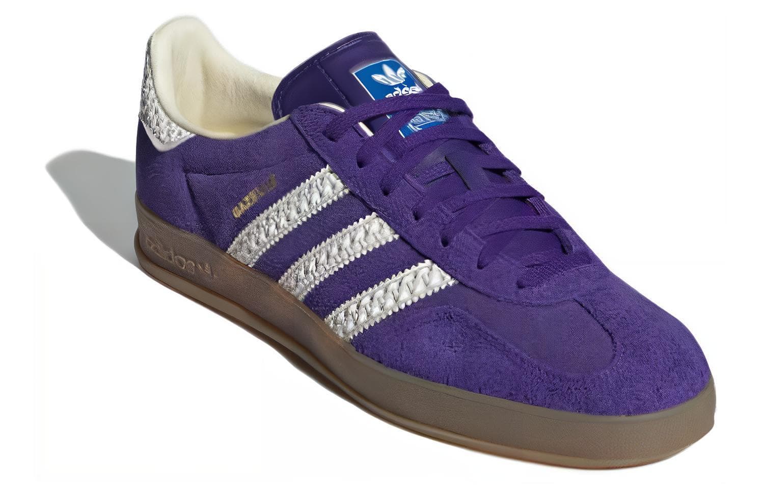 Кроссовки adidas Gazelle Purple White - изображение 3