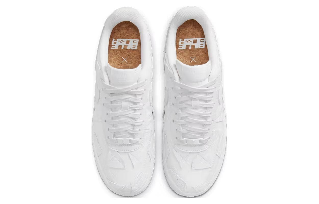 Кроссовки Billie Eilish x Nike Air Force 1 Low "Triple White" — фото 4