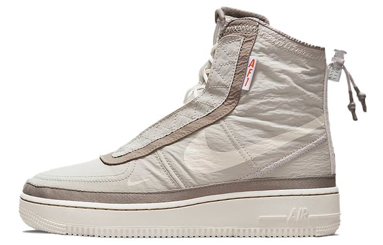 Кроссовки Nike Air Force 1 Shell High Top Beige Brown