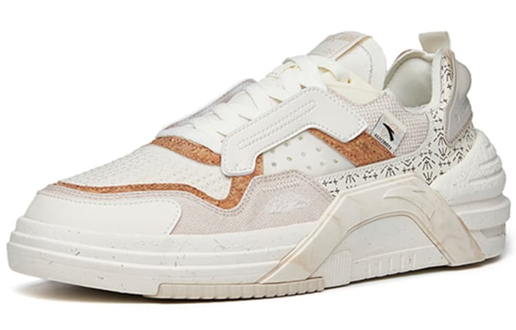 Кроссовки Anta A-Pro Low White Brown - изображение 3
