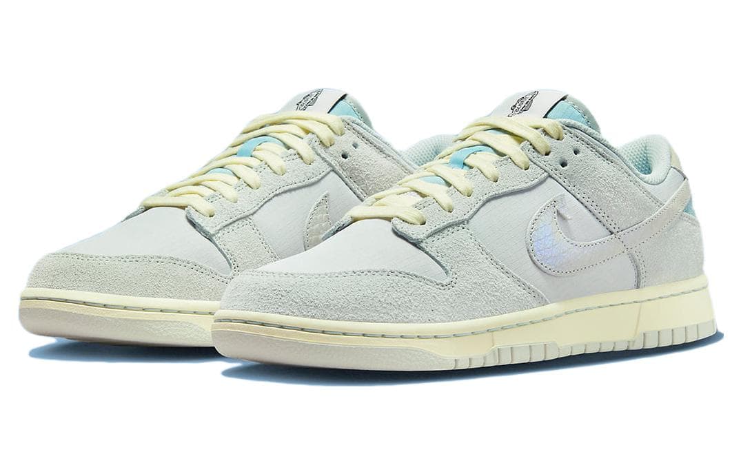Кроссовки Nike Dunk Low "Gone Fishing" Light Silver Ocean Bliss — фото 3