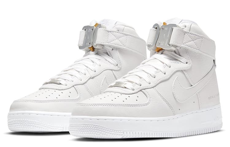 Кроссовки 1017 ALYX 9SM x Nike Air Force 1 High White — фото 3