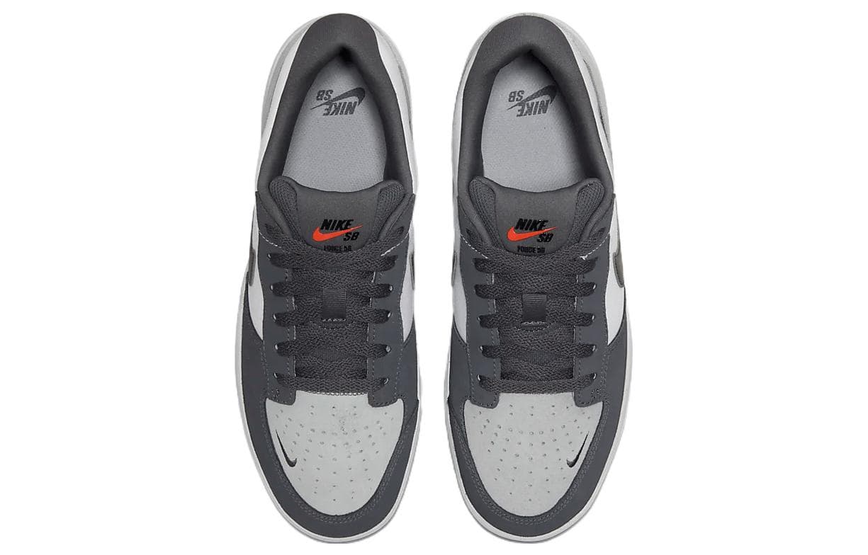Кроссовки Nike SB Force 58 Grey White - изображение 3