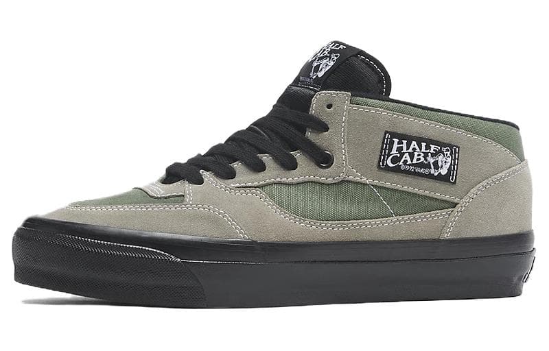 Кроссовки Vans Премиум MID Скейтборд Кроссовки Мужские Зеленые Черные - изображение 1