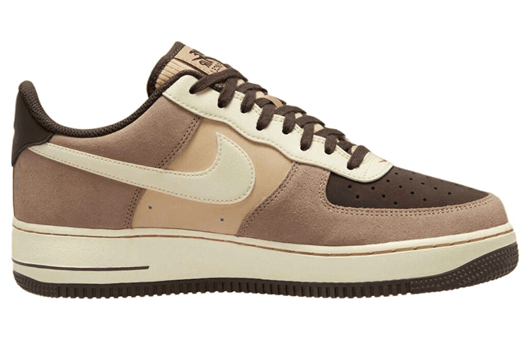 Кроссовки Nike Air Force 1 Low Beige Brown — фото 2
