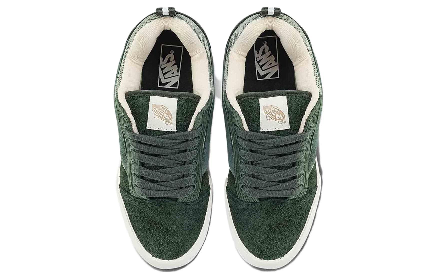 Кроссовки Vans Knu Skool Green - изображение 4