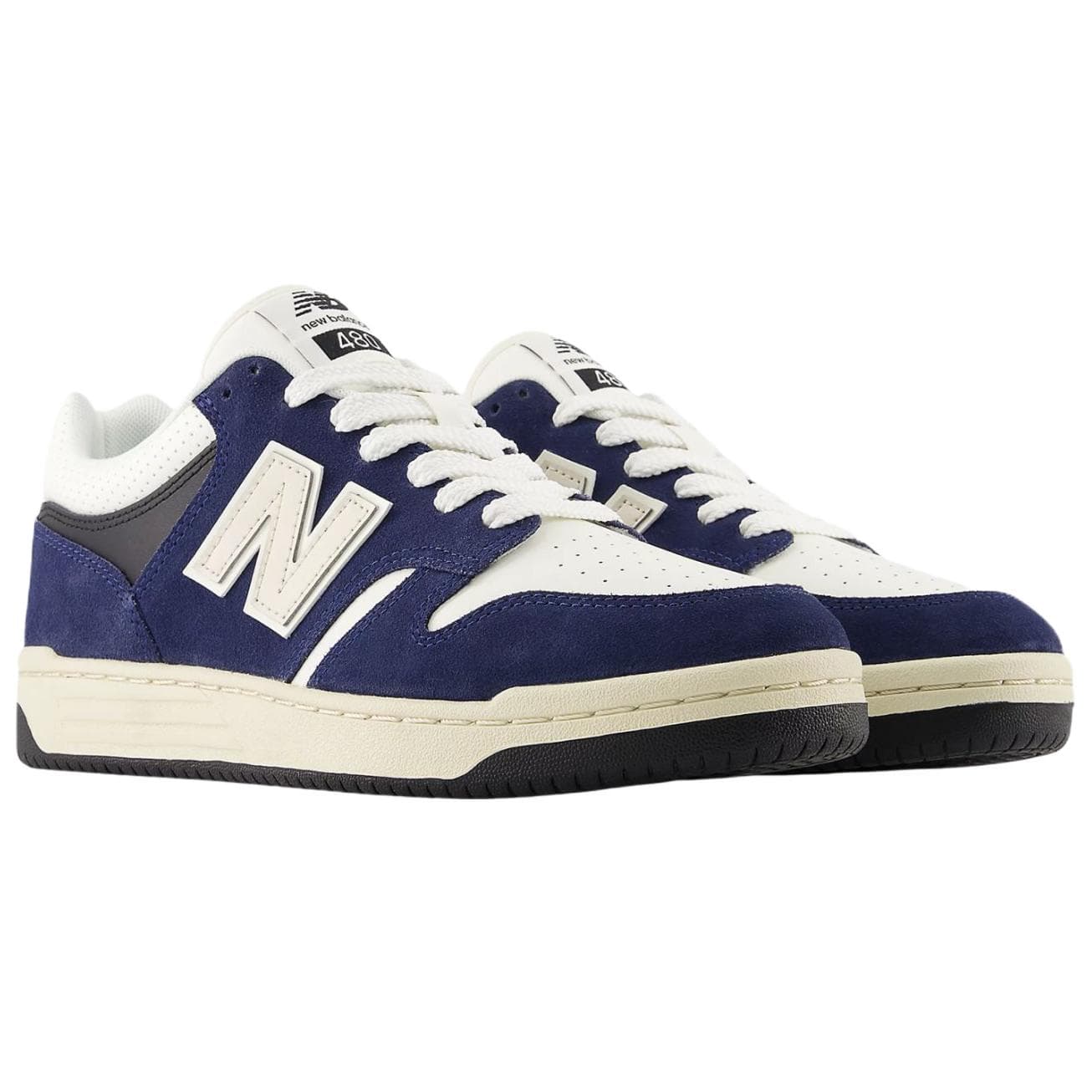 Кроссовки New Balance 480 White Blue - изображение 3