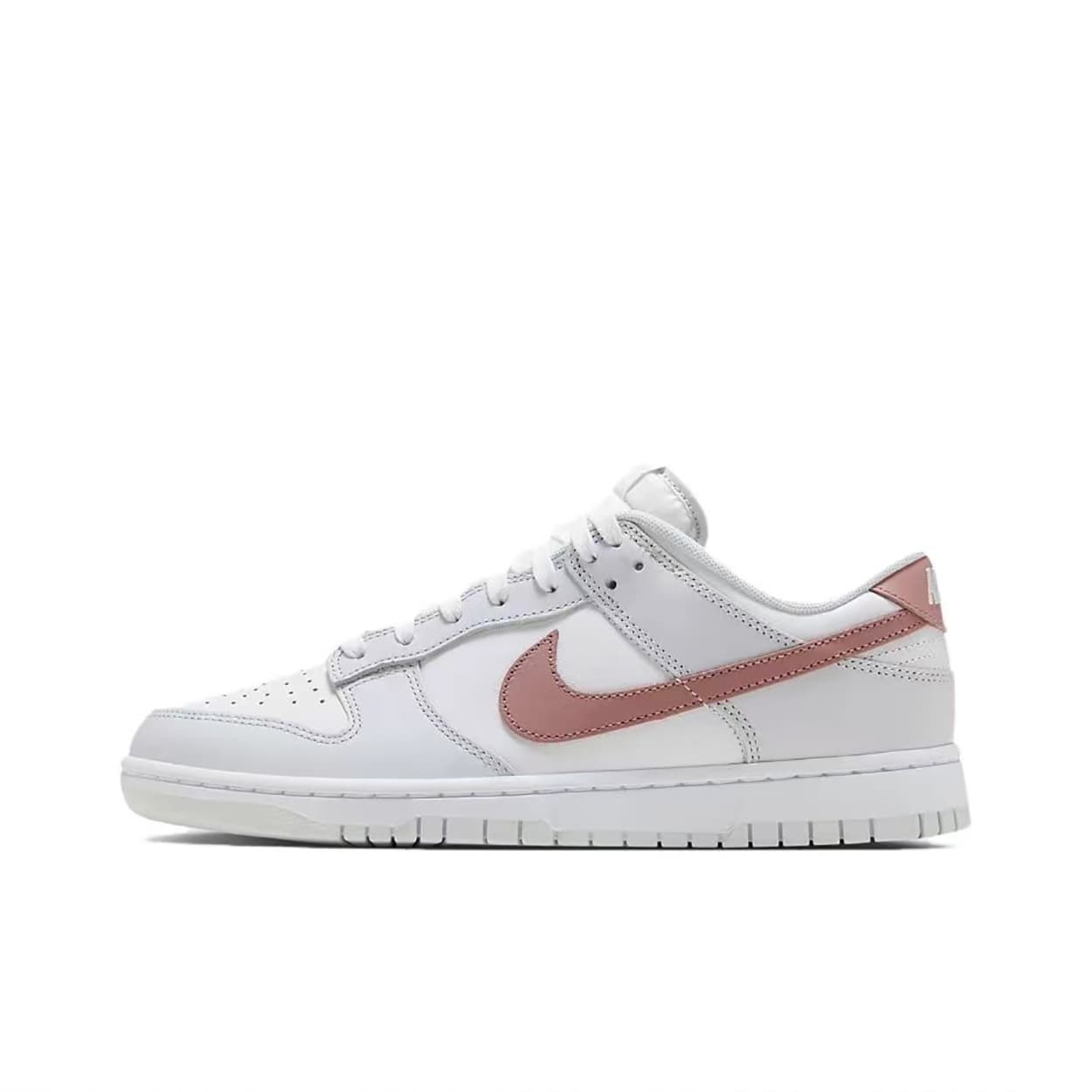 Кроссовки Nike Dunk Low Retro White Silver - изображение 6