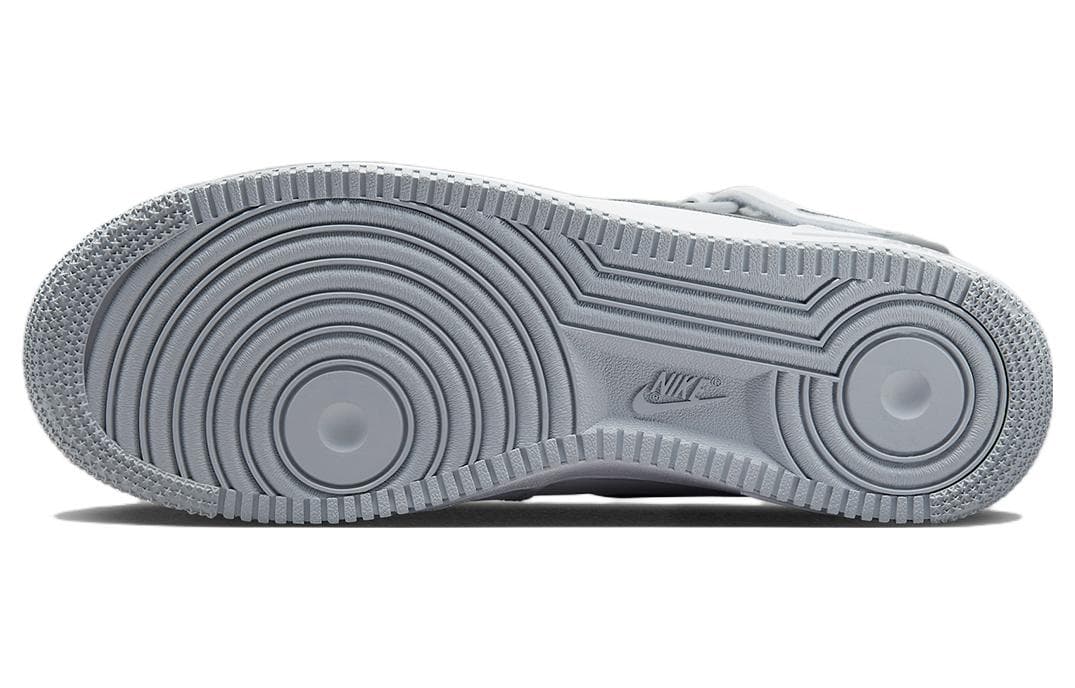 Кроссовки Nike Air Force 1 Mid "White Metallic" — фото 6