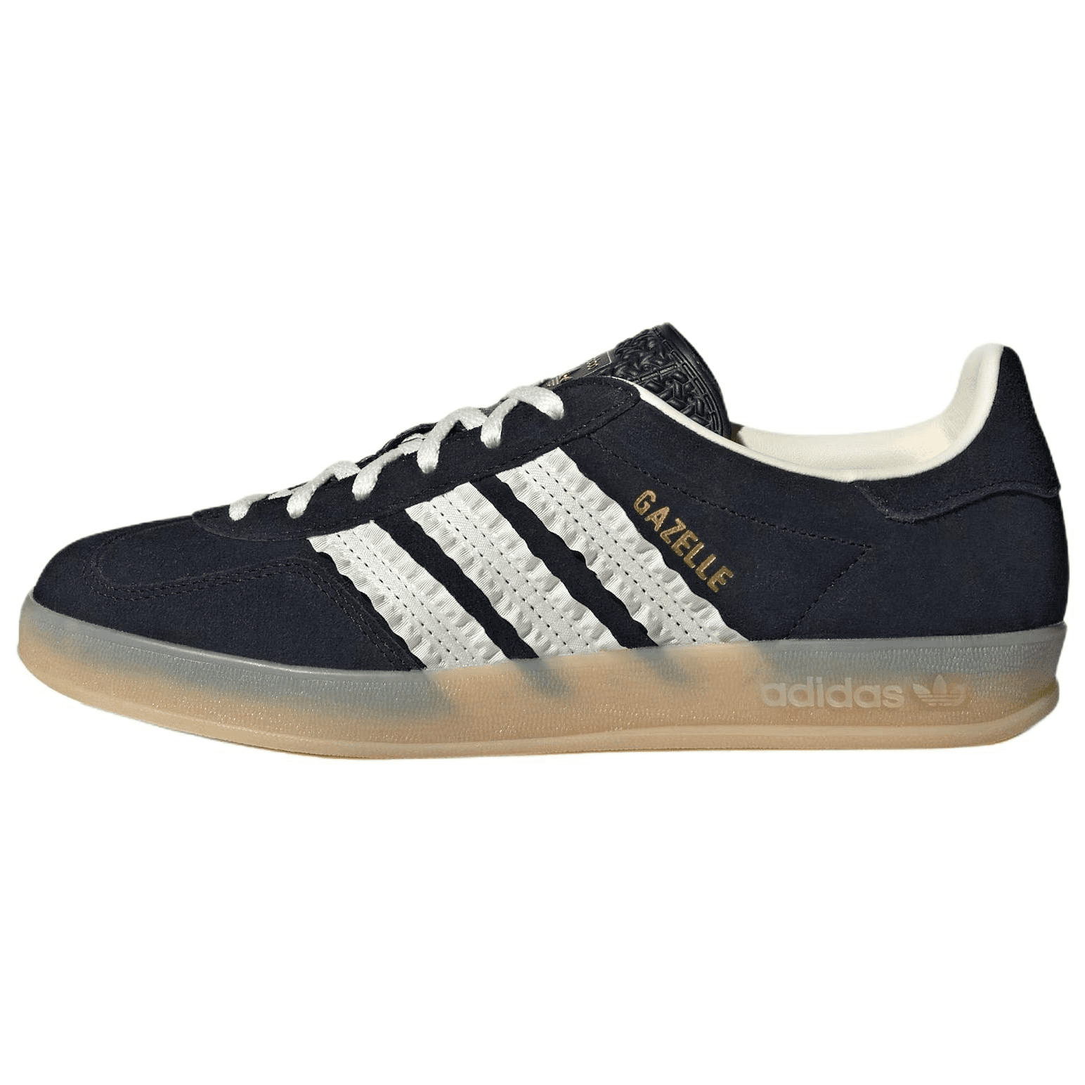 Кроссовки Adidas Originals GAZELLE INDOOR Low Топ Скейтборд Кроссовки Женские Черные - изображение 1