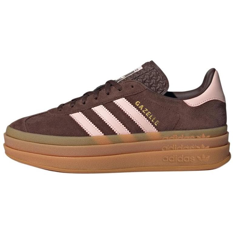 Кроссовки Adidas Originals GAZELLE BOLD Удобная Износостойкая Низкий Топ Скейтборд Обувь Женская Коричневая - изображение 1