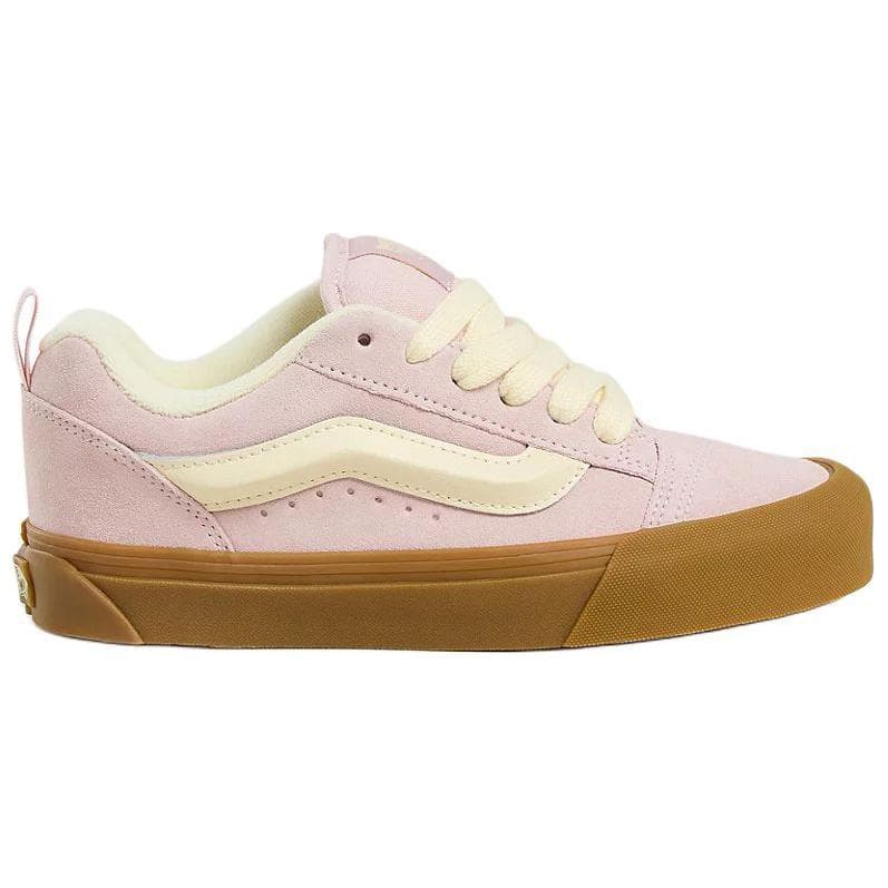 Кроссовки Vans Knu Skool Устойчивая к истиранию низкая обувь для скейтбординга унисекс розовая - изображение 2