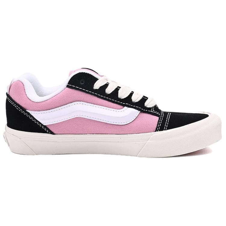 Кроссовки Vans Knu Skool Устойчивая к истиранию низкая обувь для скейтбординга унисекс черная розовая - изображение 2