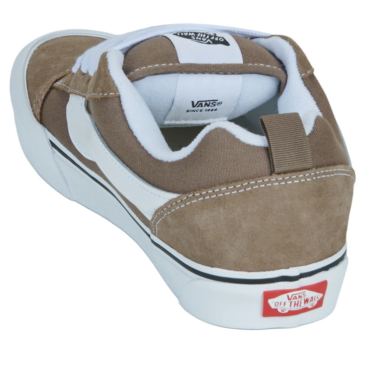 Кроссовки Vans Knu Skool Low Топ Скейтборд Обувь Женская Коричневая - изображение 5