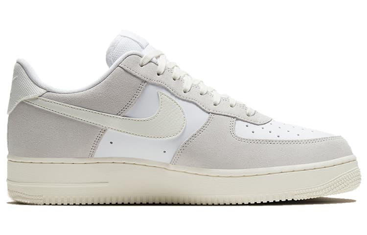 Кроссовки Nike Air Force 1 '07 PRM Grey White — фото 2