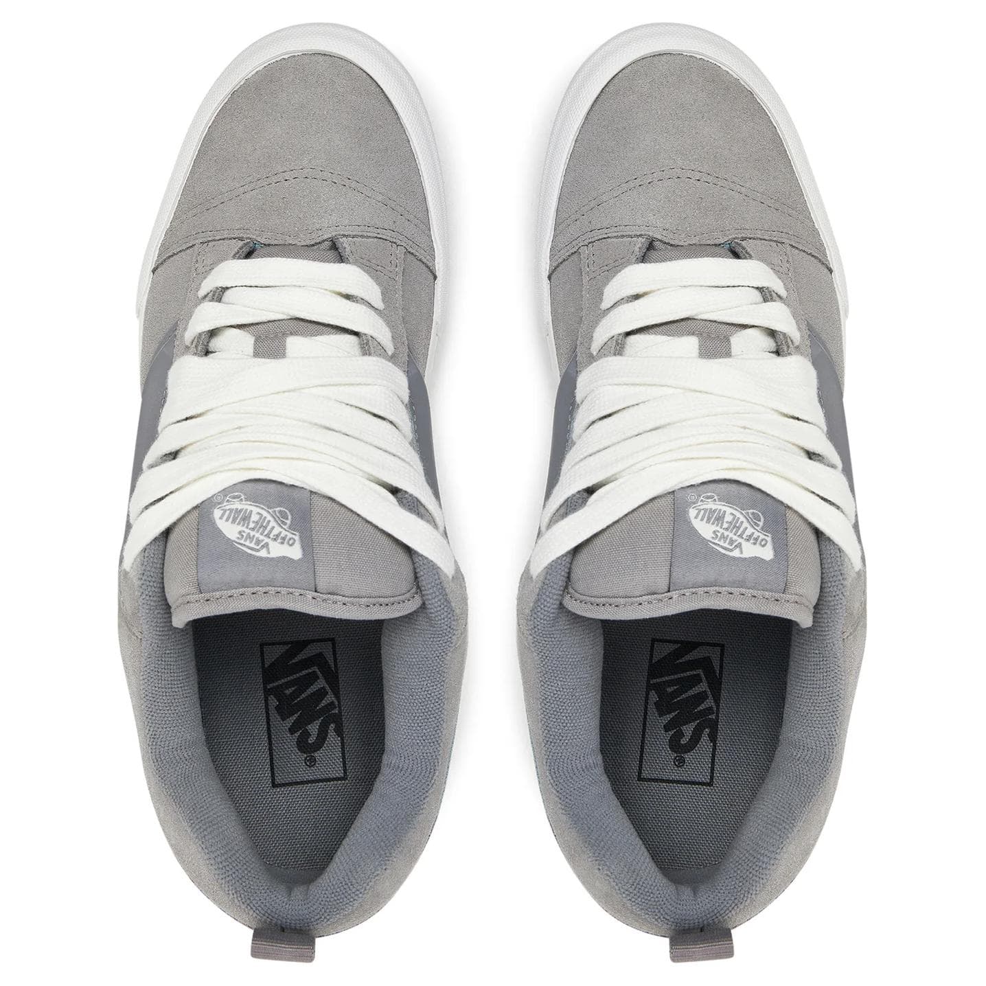 Кроссовки Vans Knu Skool Устойчивая к истиранию низкая скейтбордическая обувь мужская серая - изображение 4