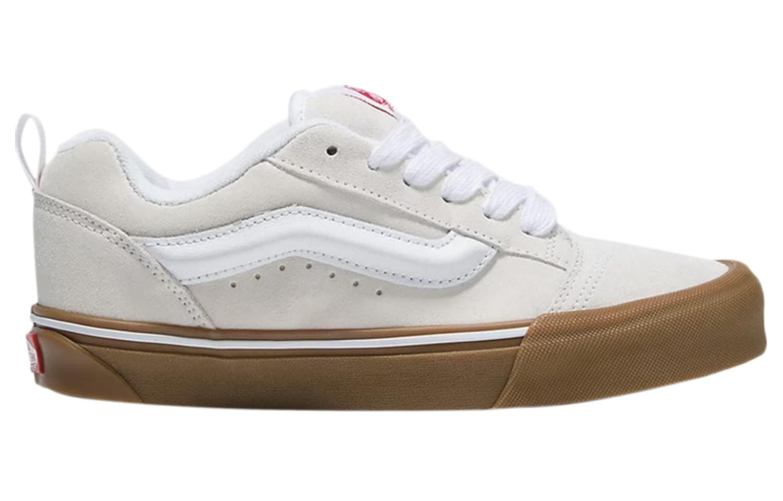 Кроссовки Vans Knu Skool Brown White - изображение 2