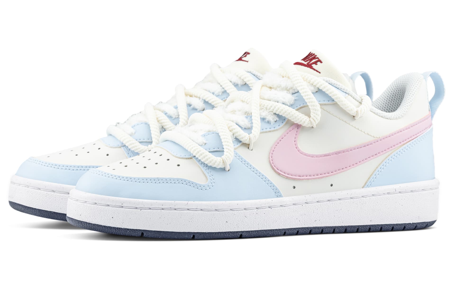 Кроссовки Nike Court Borough Low PEEKABOO GS - изображение 3