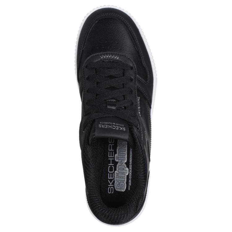Кроссовки Skechers Нефритовый Лоу-топы Скейтборд Обувь Женские Черный - изображение 4