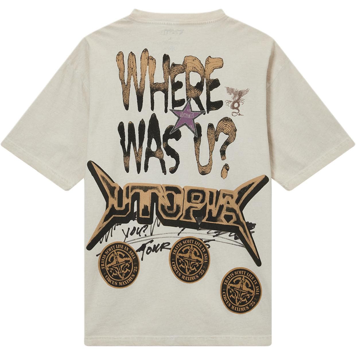 Футболка Travis Scott FW25 T Рубашка Унисекс - изображение 2