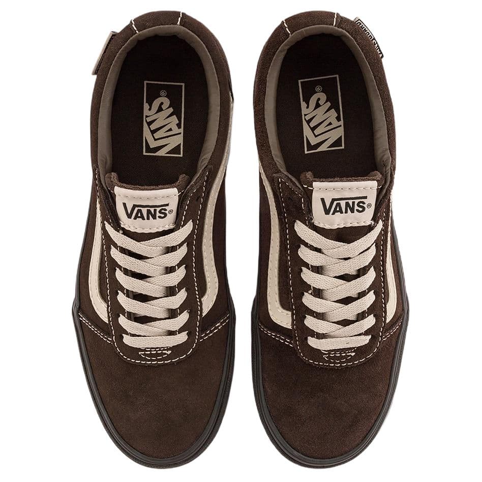 Кроссовки Vans Ward Устойчивая к истиранию Низкая Скейтборд Обувь Мужская Умбра - изображение 3