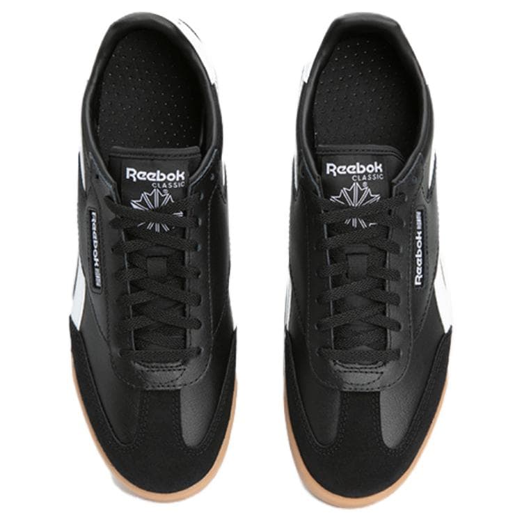 Кроссовки REEBOK CAMPIO XT Дышащие Устойчивые к истиранию Низкие Кроссовки для скейтбординга Унисекс Черные - изображение 4