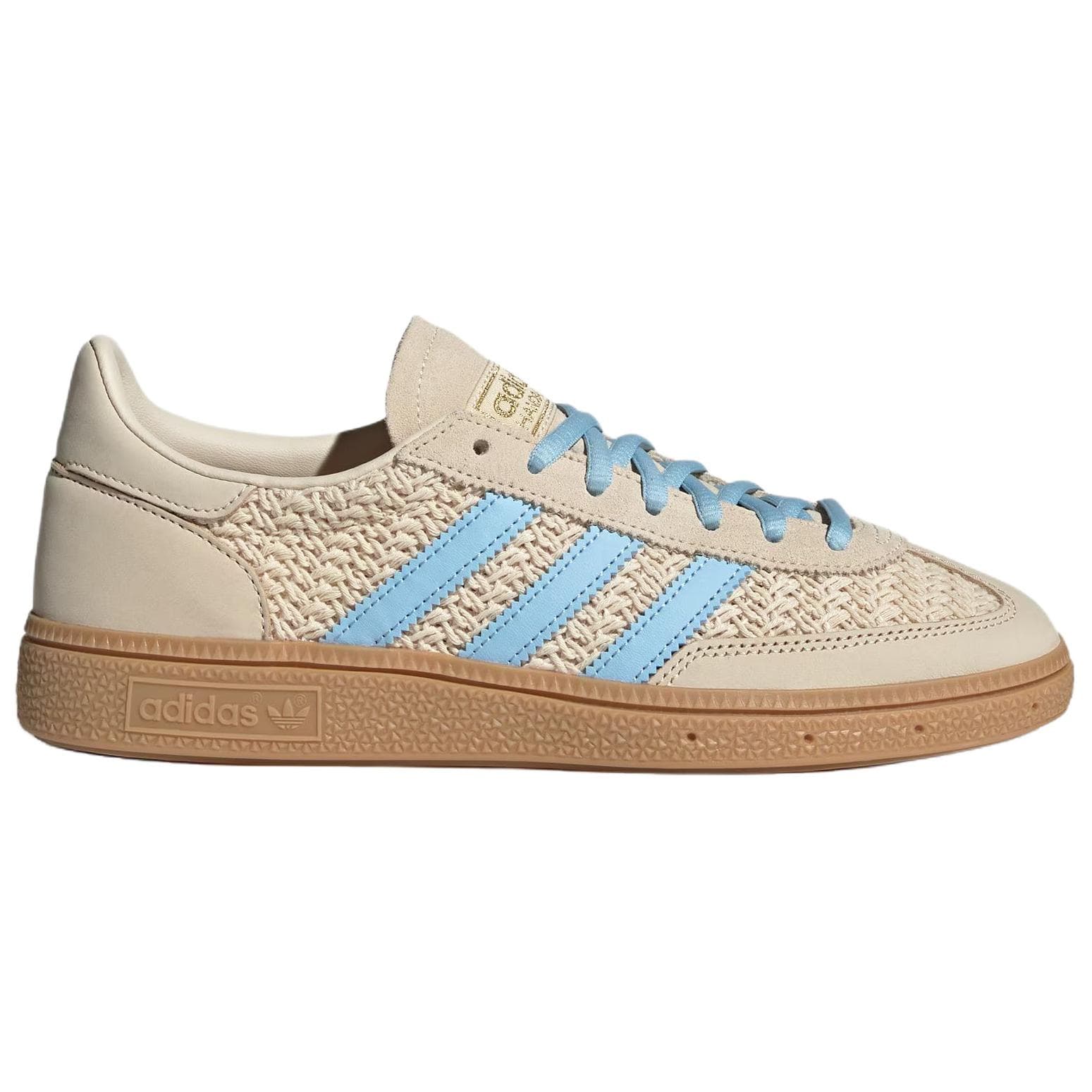 Кроссовки Adidas Originals HANDBALL SPEZIAL Текстиль Кожа Низкий Верх Скейтборд Обувь Женская Хаки Коричневый - изображение 2